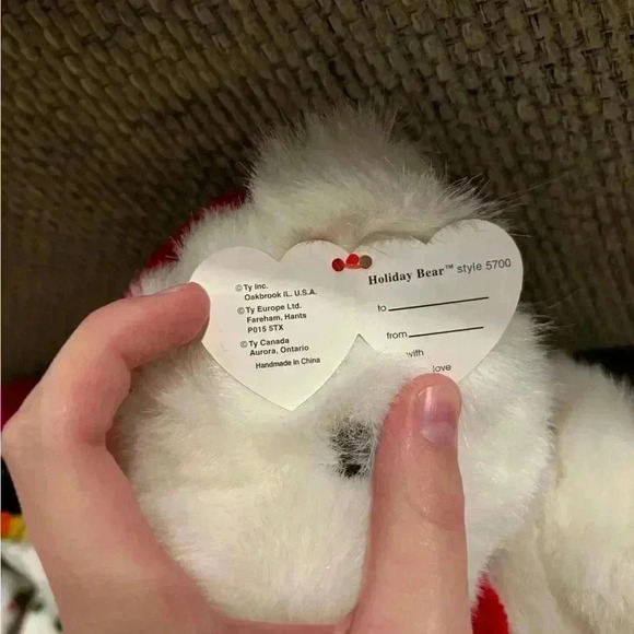 Christmas Beanie Babies Lot Of 5 - Picture 6 of 13